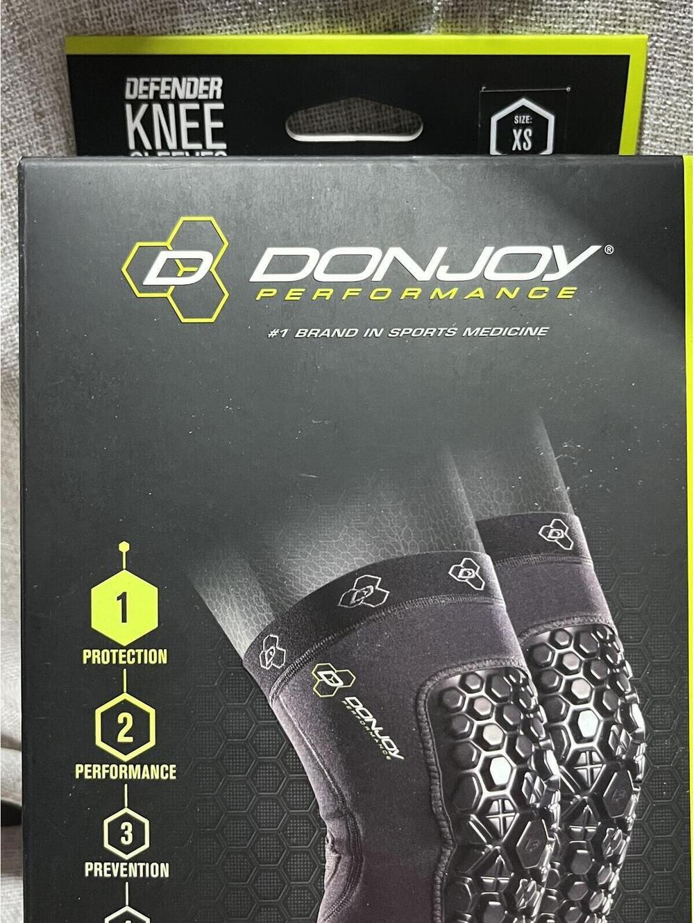 Donjoy Performance Defender Knee Sleeves Pair XS NIB